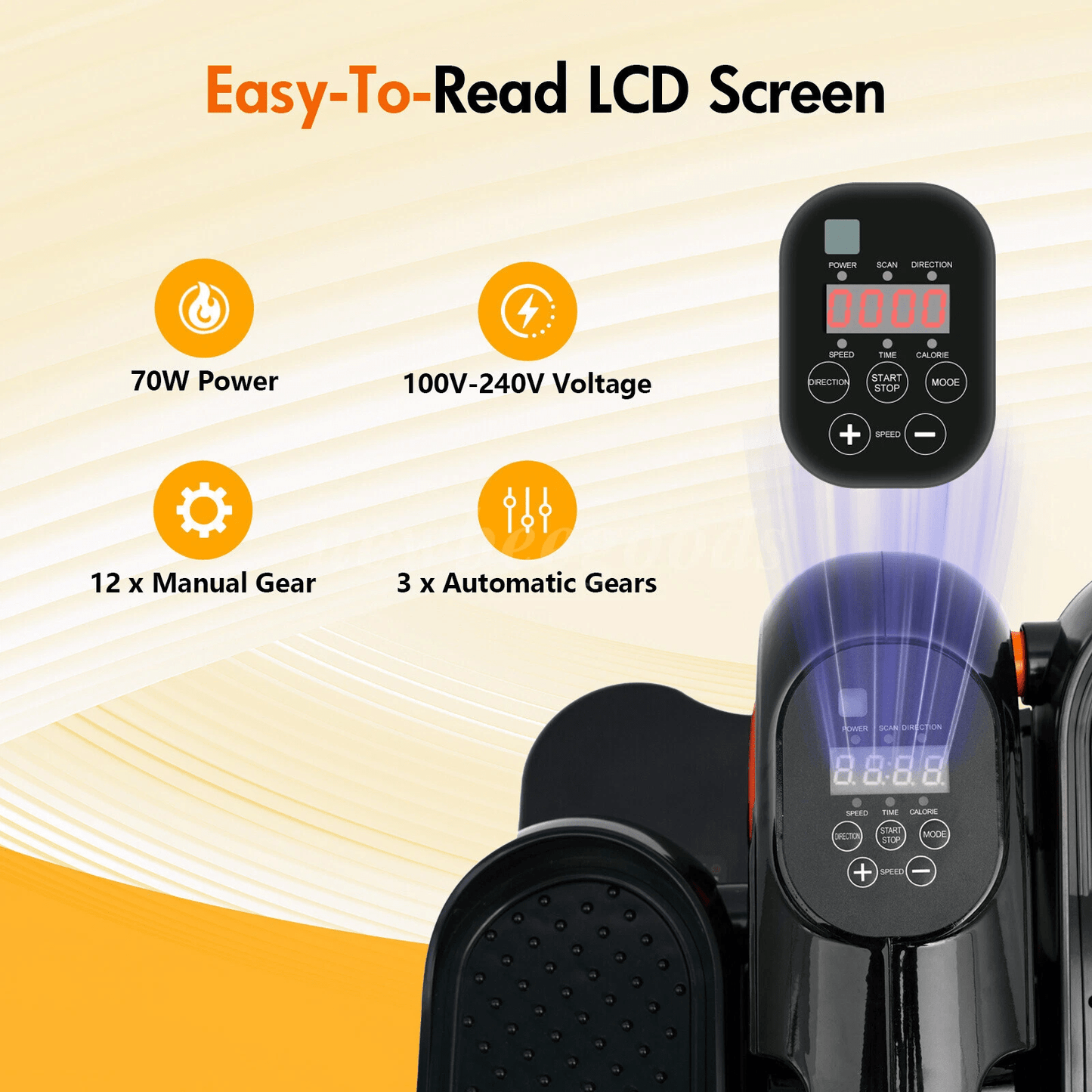 Relorae™ Mini Elliptical Machine - Relorae