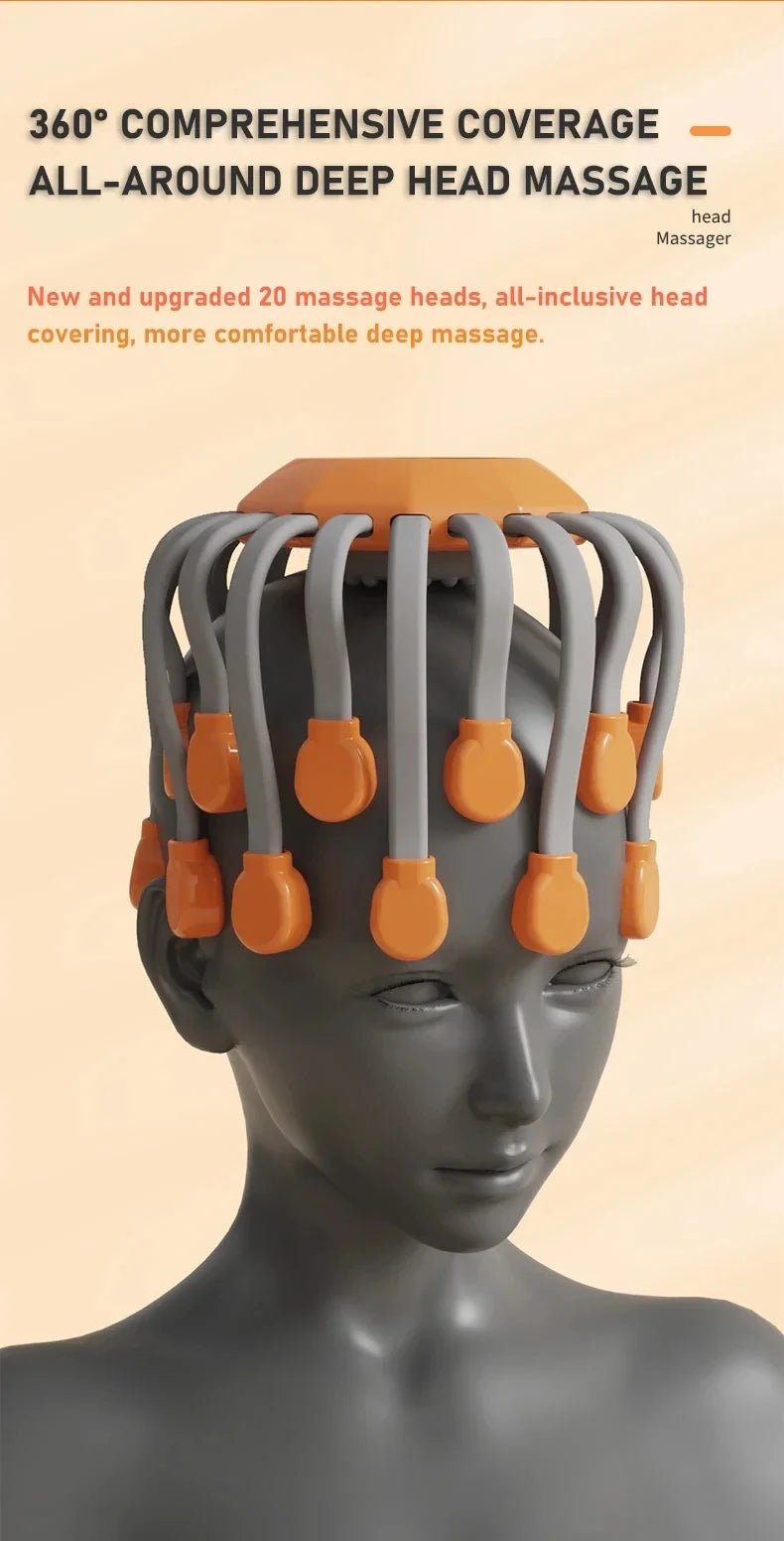 Relorae™ 20 Head Scalp Massager - Relorae