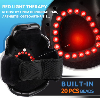 Relorae™ Red Light Therapy Heated Knee Massager