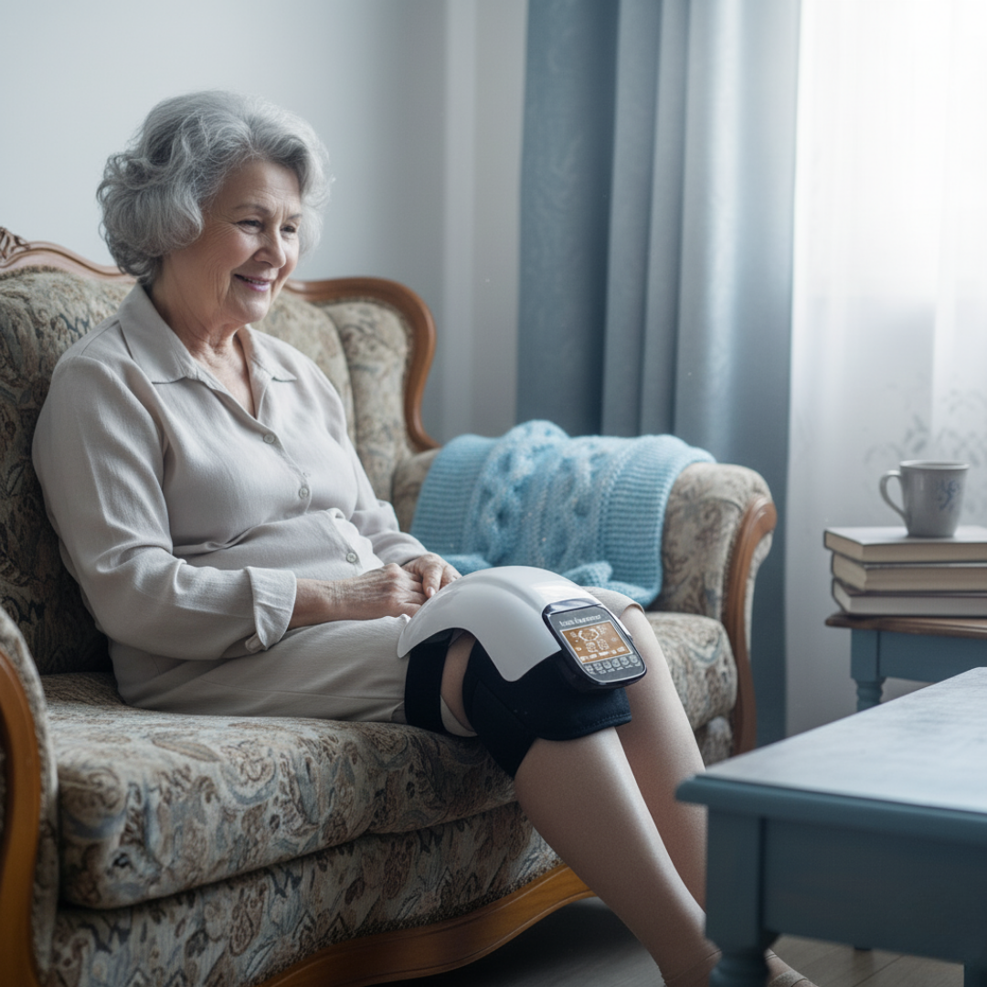 Relorae™ Red Light Therapy Heated Knee Massager