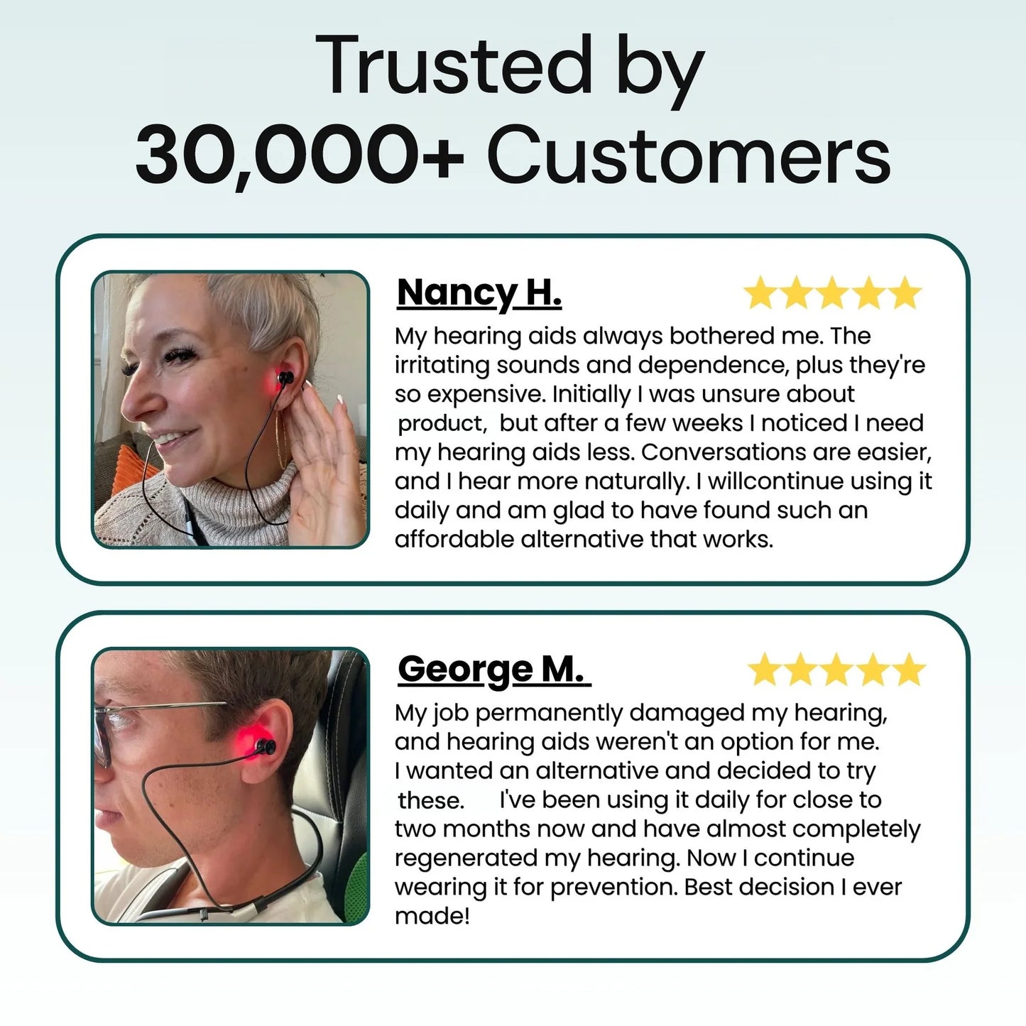 Relorae™ Red Light Therapy Earbuds