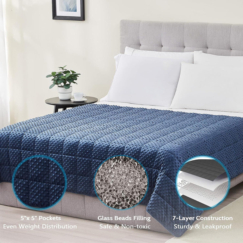 Relorae™ Luxurious Minky Weighted Blanket